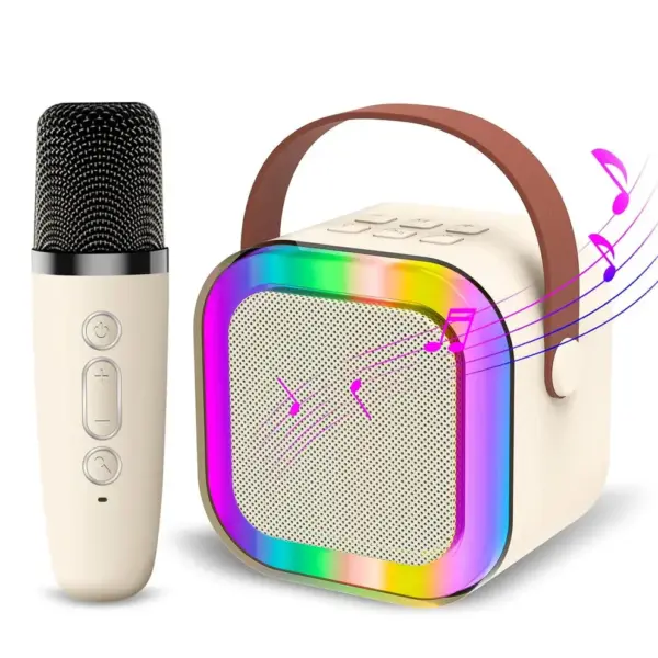 Wireless Karaoke Microphone Speaker for Kids
