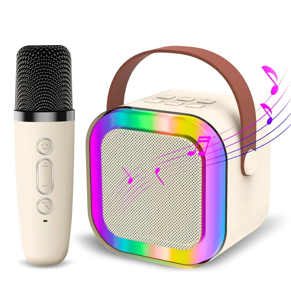 Wireless Karaoke Microphone Speaker for Kids