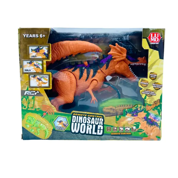 Remote Control Dinosaur World Playset
