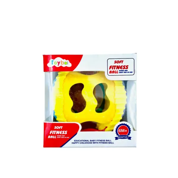 Baby Sensory Rattle Ball - Easy-to-Grasp Clutching Toy - Image 2