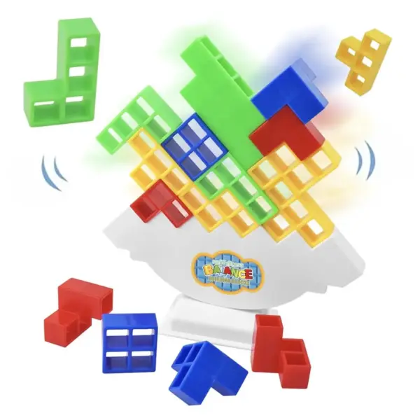 Tetra Tower Balance Stacking Game - Image 3