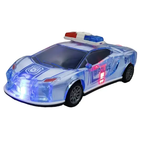 Police Car City Guard: Friction-Powered Police Vehicle for Kids - Image 4