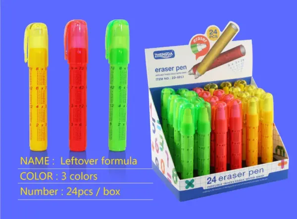 Zhengda Eraser Pen - 3 Colours - Image 2