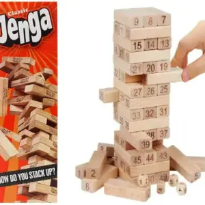 Jenga Blocks: Build, Strategize, and Have Fun