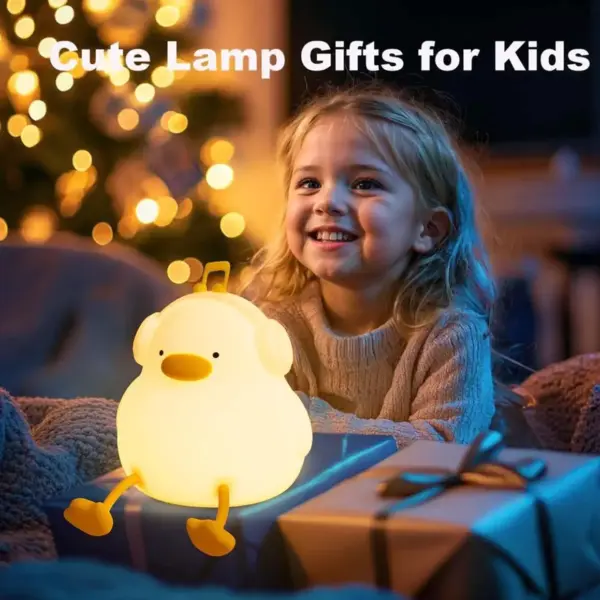 Silicone Night Light: Soft & Soothing LED Light for a Cozy Atmosphere - Image 5