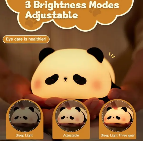 Sleeping Panda Lamp: Cute Night Light for Kids and Adults - Image 5